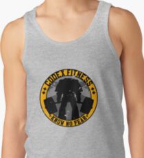 Know No Fear (large badge) Tank Top