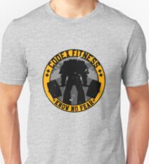 Know No Fear (large badge) Unisex T-Shirt