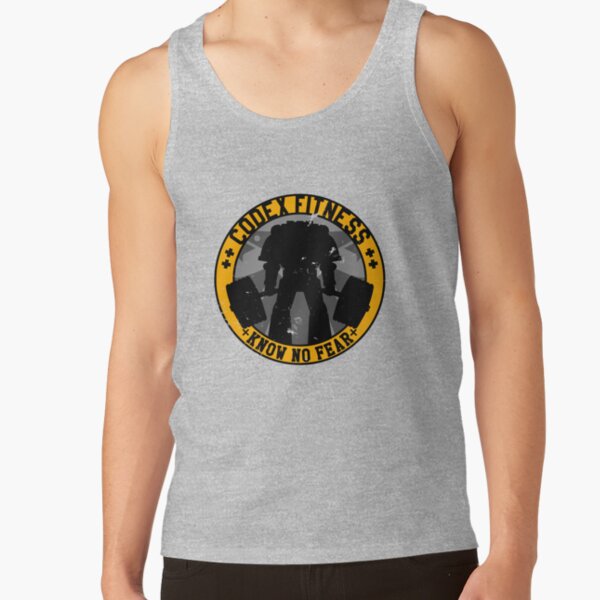 Know No Fear (large badge) Tank Top