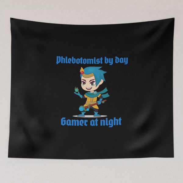 Item preview, Phlebotomist by day gamer by night designed and sold by JustSaiyan1.