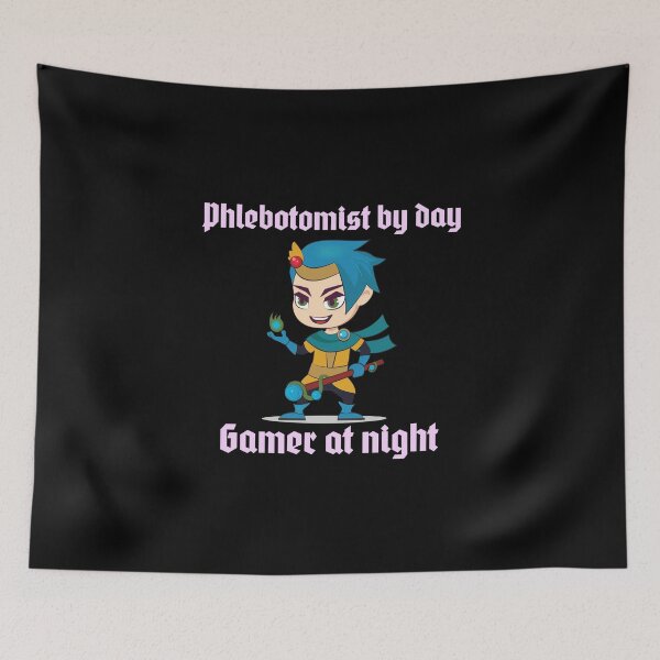 Item preview, Phlebotomist by day gamer by night designed and sold by JustSaiyan1.