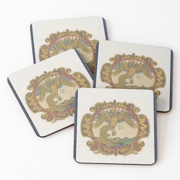 Item preview, Golden Rooster - Ivan Bilibin 1907 (collage) designed and sold by RonesaAveela.