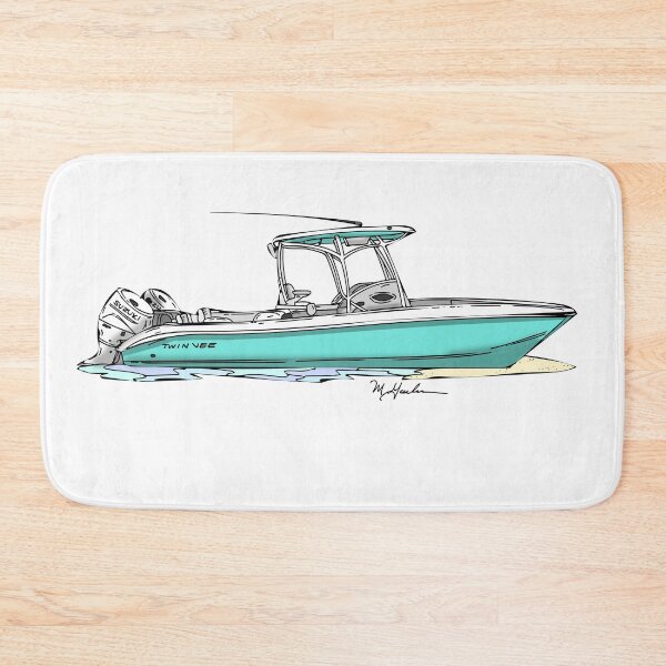 Item preview, See Vee Boat Baby Blue designed and sold by Michael Garber.