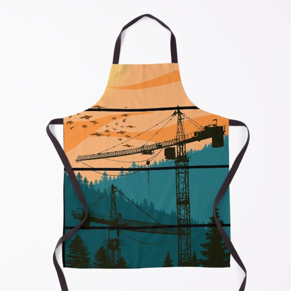 Item preview, Tower Crane View designed and sold by damnoverload.