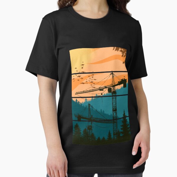 Item preview, Tower Crane View designed and sold by damnoverload.