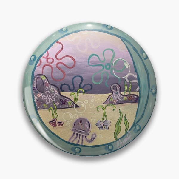 Item preview, Spongebob window - purple   designed and sold by diaphona.