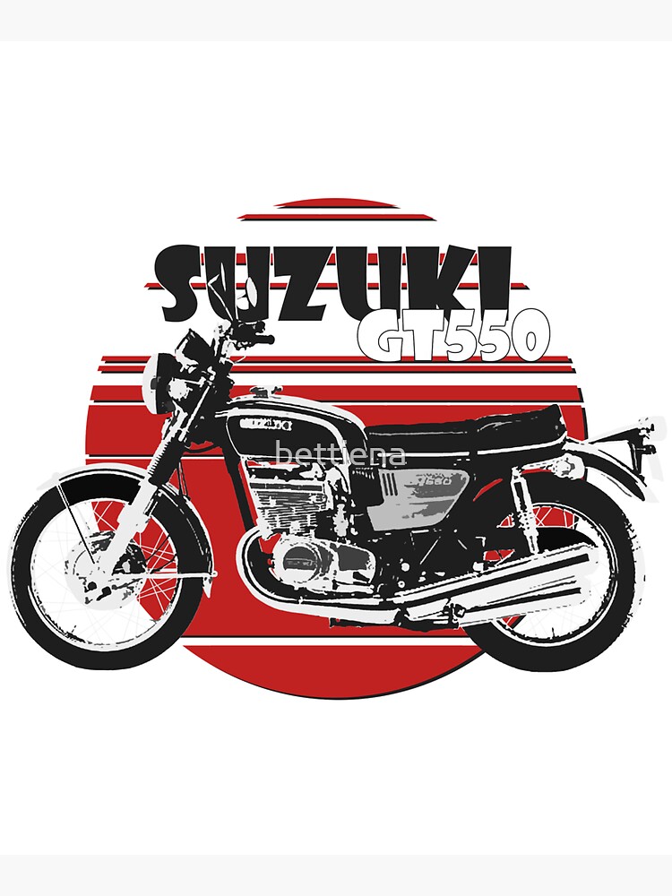 Suzuki GT550 by bettiena