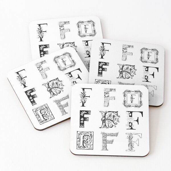 Item preview, Letter F Sticker Pack designed and sold by M-Artie.