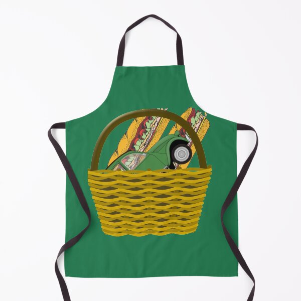 Item preview, Vintage Car Lovers French basket designed and sold by CarModelsWorld.