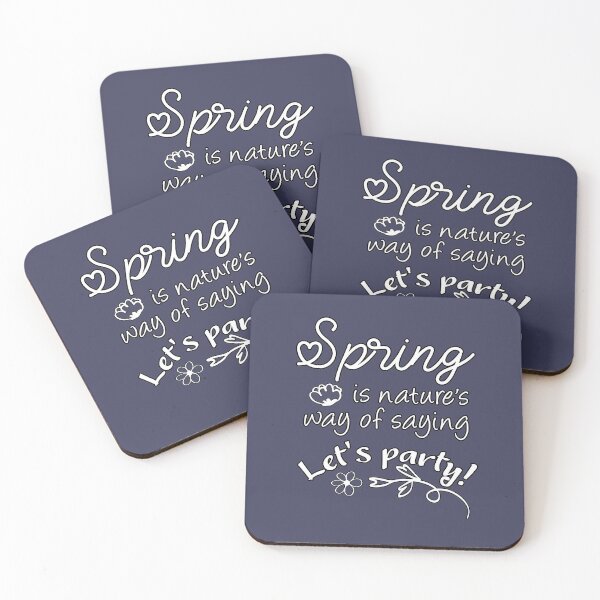 Item preview, Spring is nature's way of saying, 'Let's party!' , Awesome gift for your friends and spring lovers designed and sold by abdelhak2005.