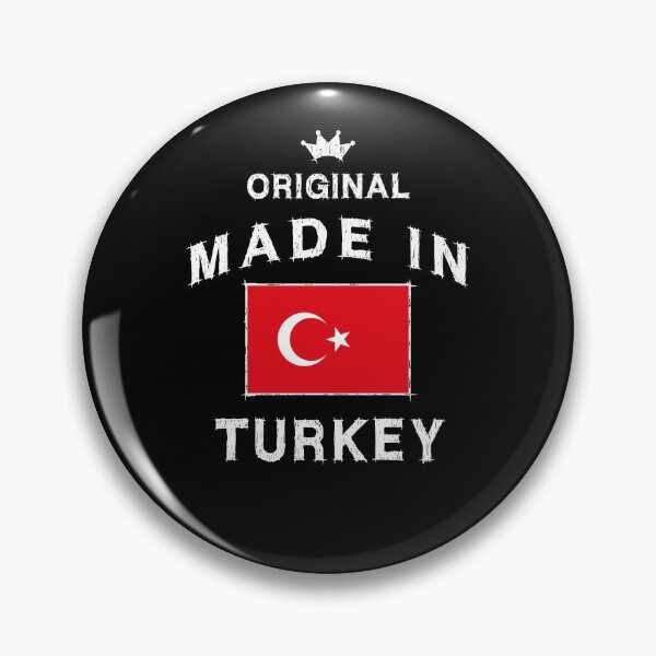 Item preview, Made in Turkey flag designed and sold by GeogDesigns.