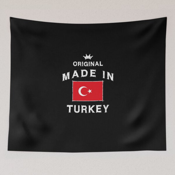 Item preview, Made in Turkey flag designed and sold by GeogDesigns.