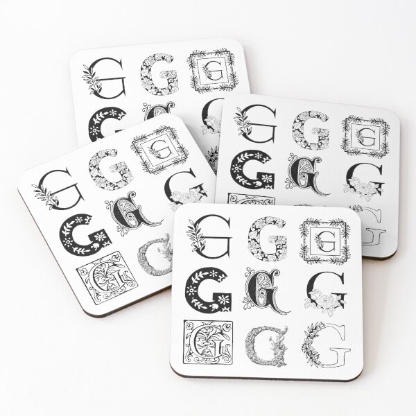 Item preview, Letter G Sticker Pack designed and sold by M-Artie.