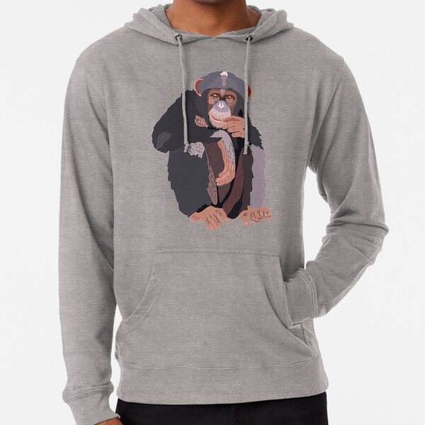 C is for Chimp Lightweight Hoodie