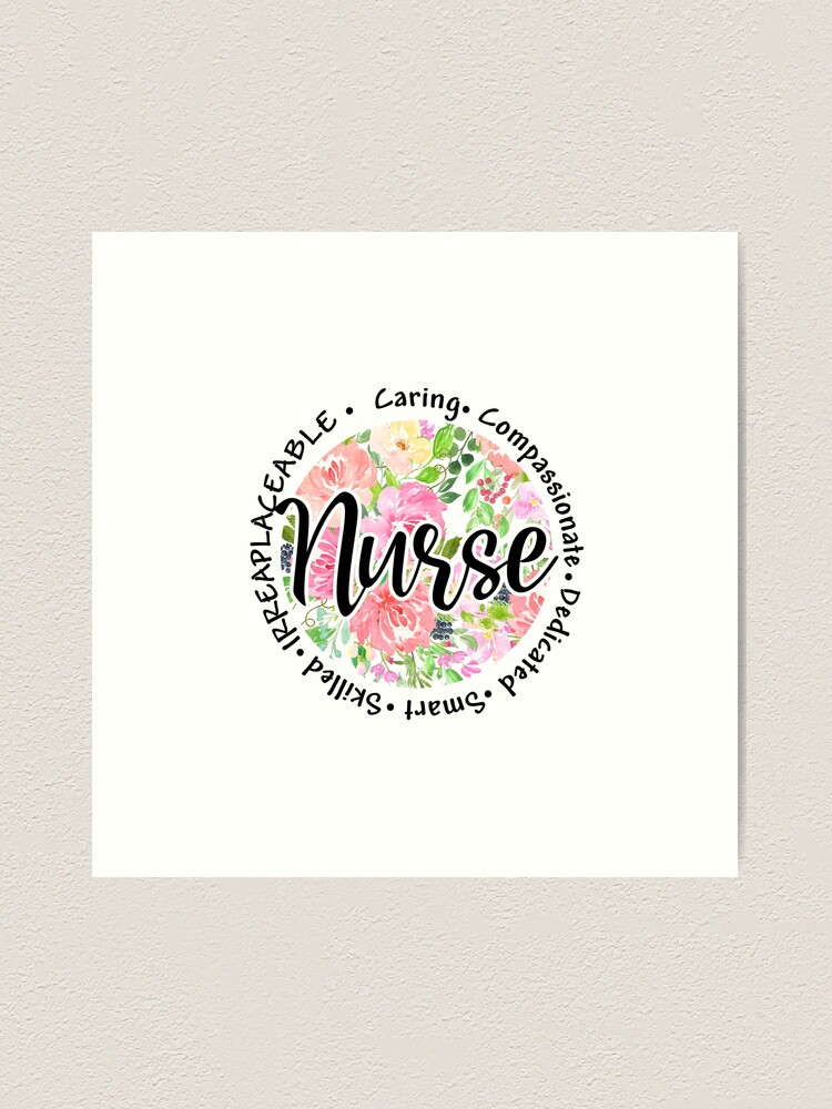 Alternate view of Nurse 3 Art Print