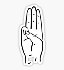 The Hunger Games: Three Finger Salute Sticker