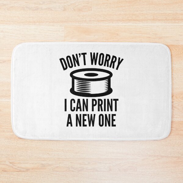Item preview, 3D Printing Funny Quote - I Can Print a New One designed and sold by HalpinDesign.