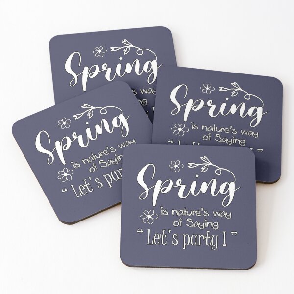 Item preview, Spring is nature's way of saying, 'Let's party!' , Awesome gift for your friends and spring lovers designed and sold by abdelhak2005.