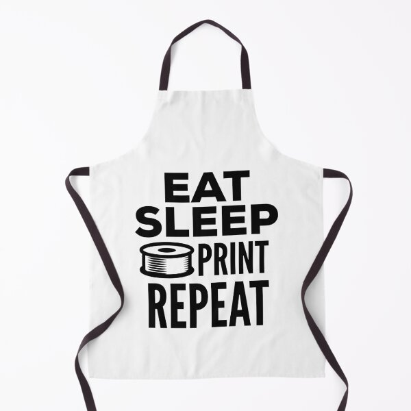 Item preview, 3D Printing Funny Quote - Eat Sleep Print Repeat designed and sold by HalpinDesign.