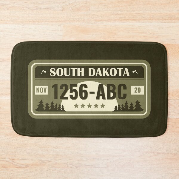 Item preview, Vintage South Dakota Car License Plate designed and sold by Anzarr.