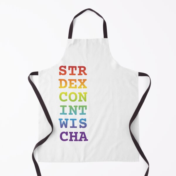 Item preview, Rainbow Dungeons & Dragons Stats designed and sold by nicegnome.