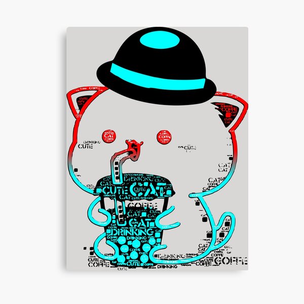 Chat Tintin Impression sur toile