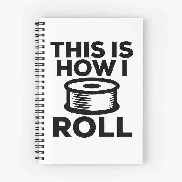 Item preview, 3D Printing Funny Quote - How I Roll designed and sold by HalpinDesign.