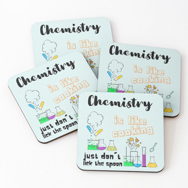 Item preview, Chemistry Is Like Cooking Just Don't Lick The Spoon designed and sold by LiLohaveaplan.