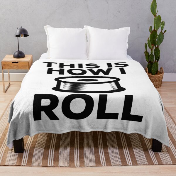 Item preview, 3D Printing Funny Quote - How I Roll designed and sold by HalpinDesign.