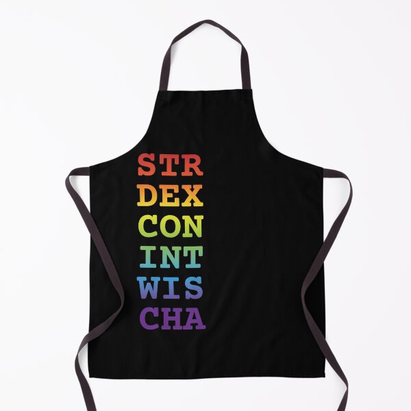 Item preview, Rainbow Dungeons & Dragons Stats designed and sold by nicegnome.