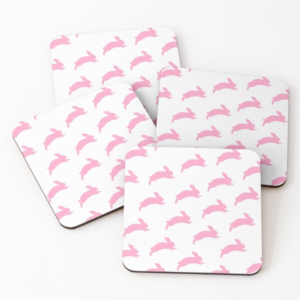 Item preview, Light pink rabbit pattern designed and sold by simplysharon.