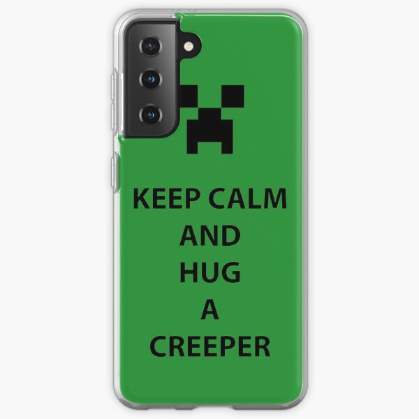 Kids Creeper Phone Cases Redbubble - hide from a creeper roblox