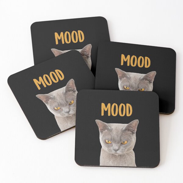 Item preview, Mood Mad Cat (Black BG) designed and sold by FilipeFerreira.