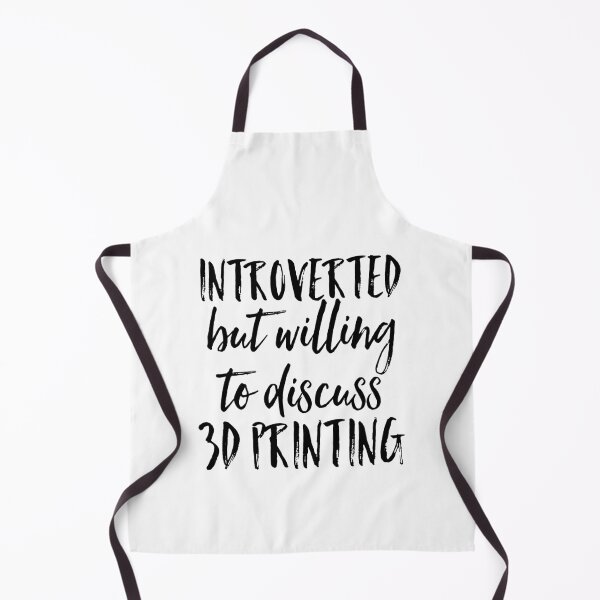 Item preview, 3D Printing Funny Quote - Introverted Printer designed and sold by HalpinDesign.