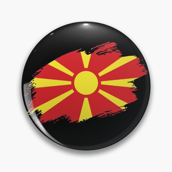 Item preview, Macedonia Macedonian flag flag designed and sold by GeogDesigns.