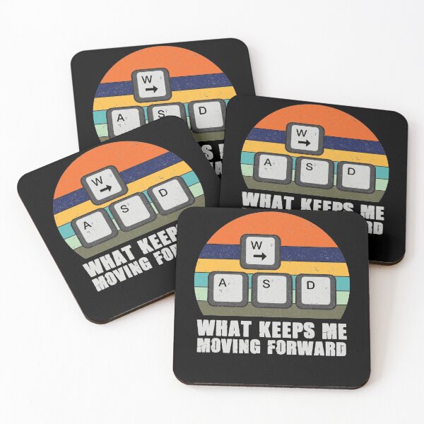 Item preview, Gaming PC Gamer WASD Retro Gamer Gift designed and sold by Lenny Stahl.