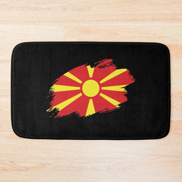 Item preview, Macedonia Macedonian flag flag designed and sold by GeogDesigns.
