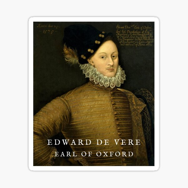 Item preview, Edward de Vere, Earl of Oxford, Playwright, Poet, 1575 Portrait designed and sold by artsphere.