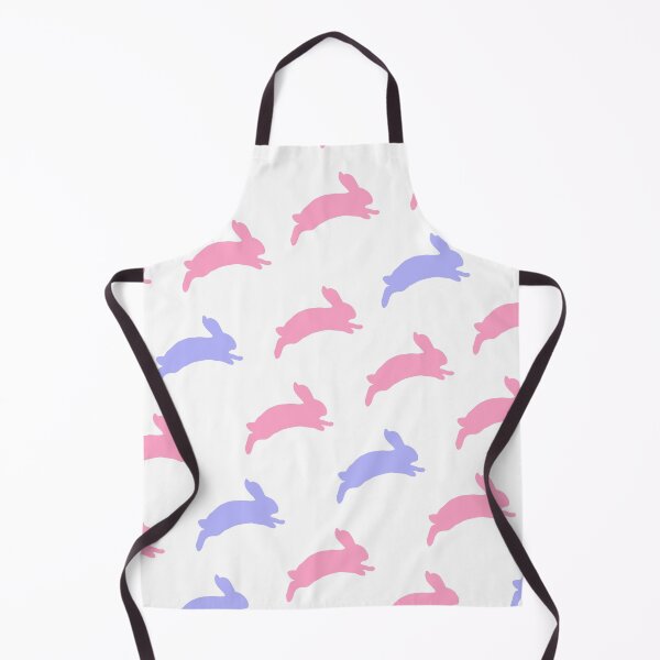 Item preview, Light pink and purple lavender rabbit pattern designed and sold by simplysharon.