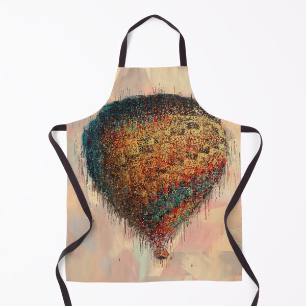 Item preview, Hot-air balloon Impressionist Style Painting designed and sold by JahidMunna.