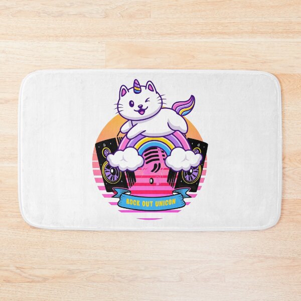 Item preview, Rocking Out Unicorn, Speaker Rainbow Unicorn. For Her Party Time Ironic Blue Unicorn Donkey designed and sold by StaticTee.