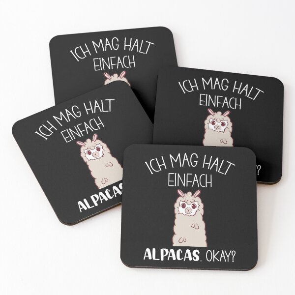 Item preview, Alpaca & Llama saying: I just like Alpacas Okay? Fun designed and sold by Lenny Stahl.