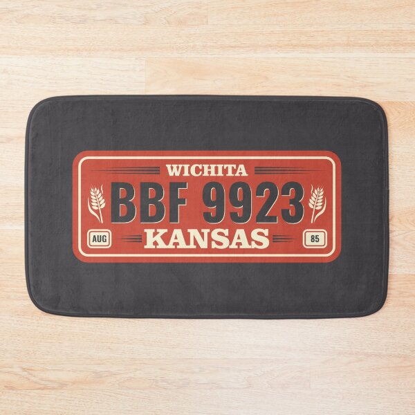Item preview, Vintage Wichita Kansas Car License Plate designed and sold by Anzarr.