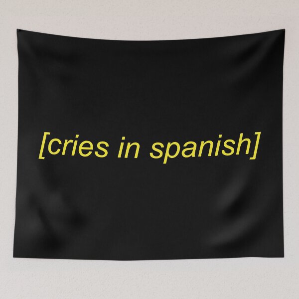 Item preview, Cries in Spanish designed and sold by Sour Soul.