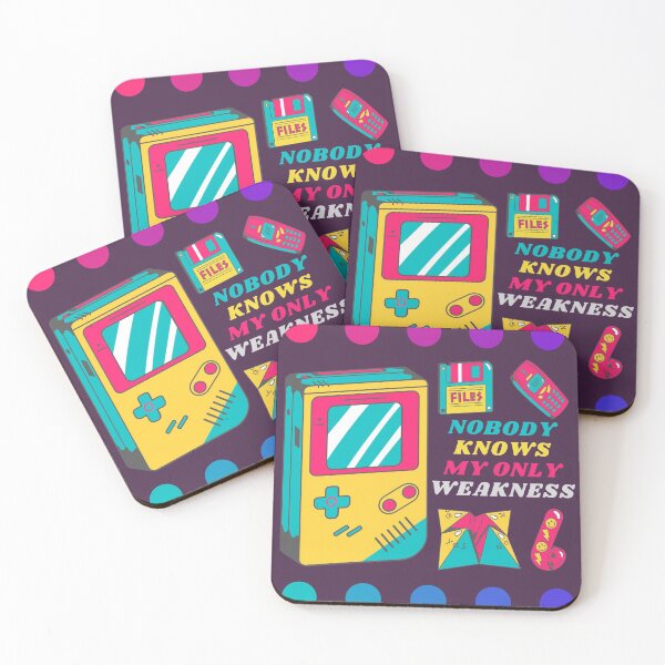 Item preview, Nobody Knows My Only Weakness Retro designed and sold by My-Queens-Store.