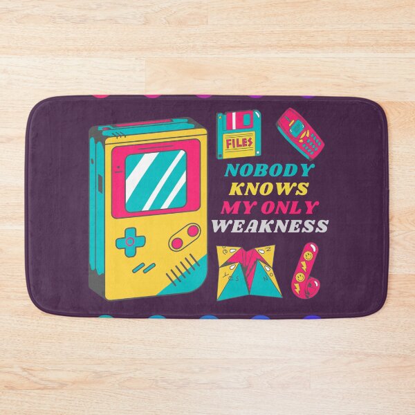 Item preview, Nobody Knows My Only Weakness Retro designed and sold by My-Queens-Store.