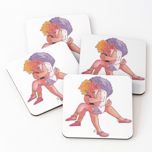 Item preview, cute lesbian couple  designed and sold by juparart.
