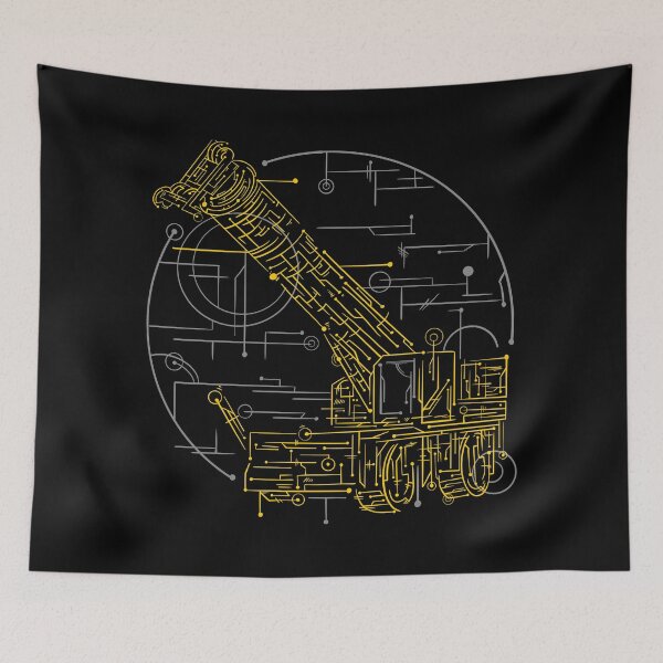 Item preview, Mobile Crane Geometric designed and sold by damnoverload.
