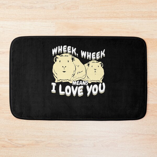 Item preview, Wheek Wheek Means I Love You Guinea Pig Lover Gift designed and sold by Marcid95.