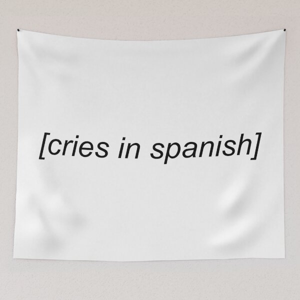 Item preview, Cries in Spanish Subtitle designed and sold by Sour Soul.